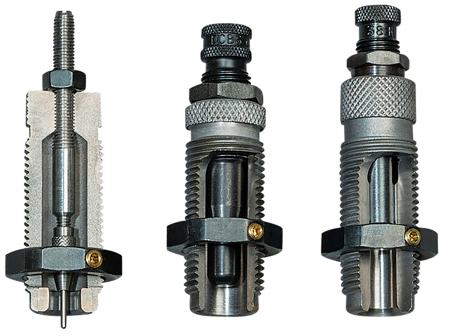Rcbs 3-die Roll Crimp Set, Rcbs 19108 3 Die Set 45 Colt Group B