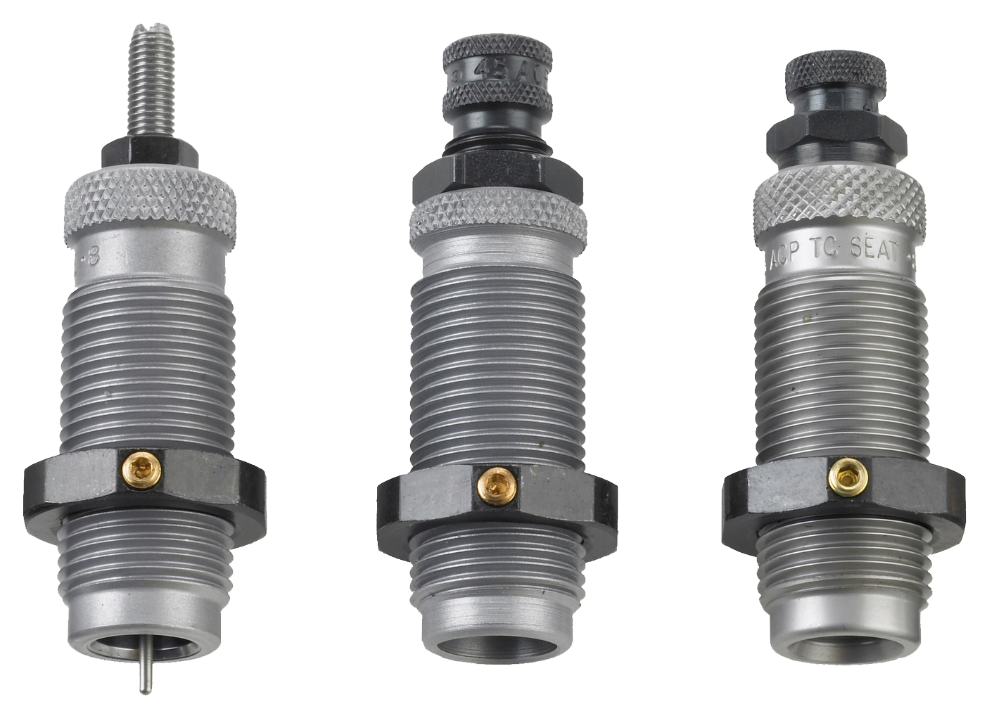 Rcbs 3-die Carbine Roll Crimp Set, Rcbs 18212 3 Die Carbide Set 357mag/38sp