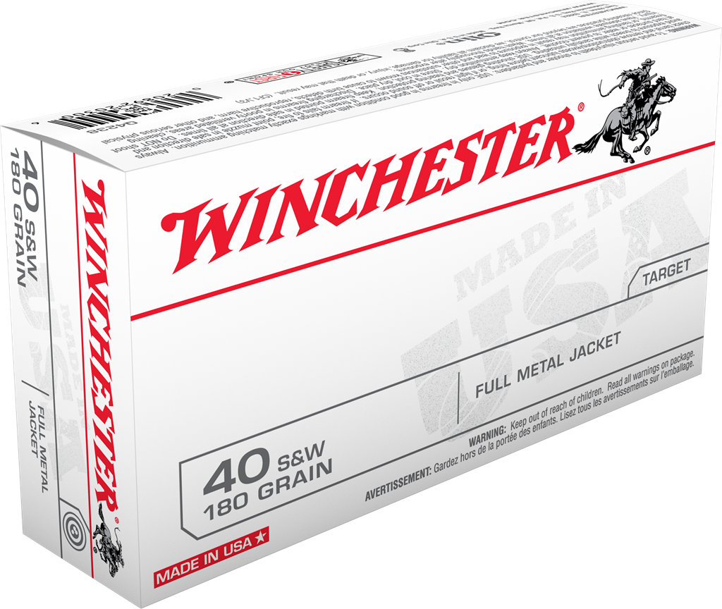 Winchester Ammo Usa, Win Q4238 40s 180 Fmj 50/10