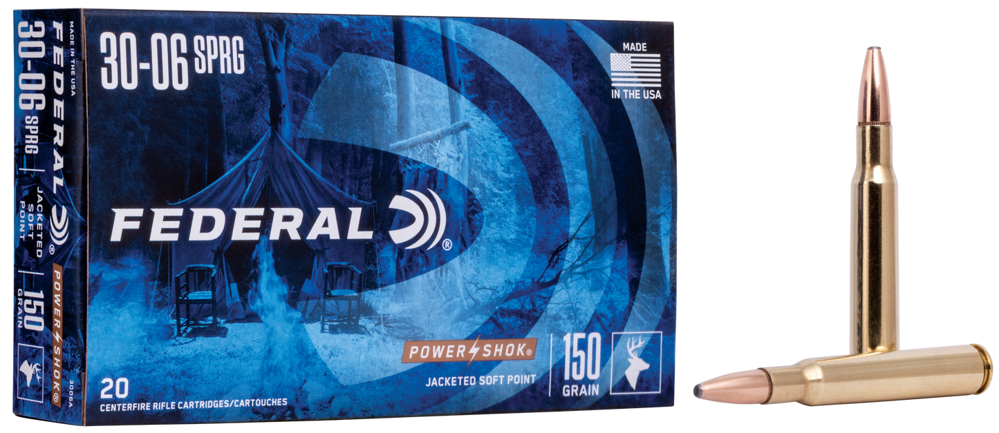 Federal Power-shok, Fed 3006a 3006 150 Sp 20/10