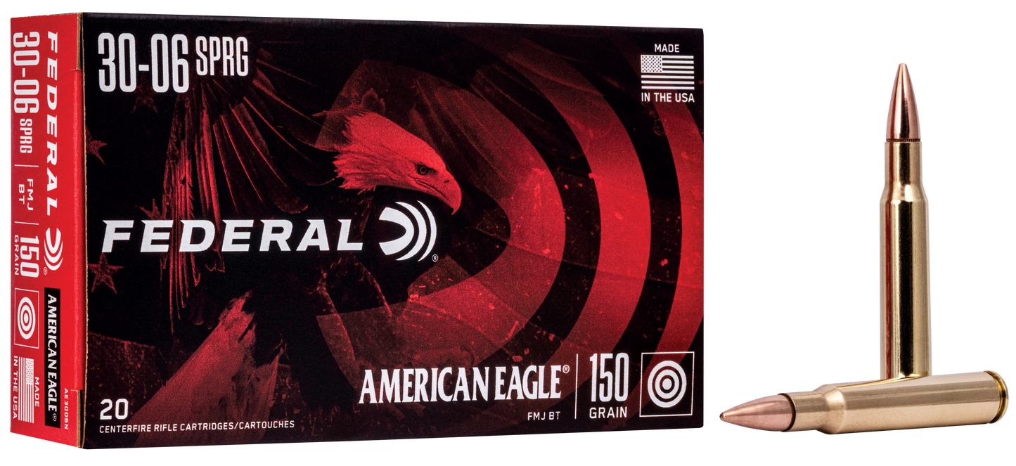 Federal American Eagle, Fed Ae3006n 3006 150 Mcbt 20/25