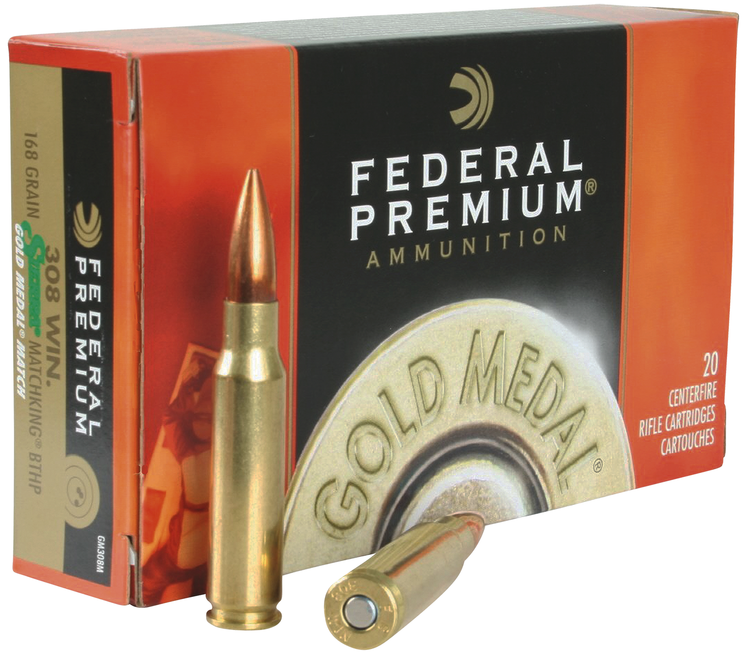 Federal Gold Medal, Fed Gm308m 308 168 Bthp 20/10