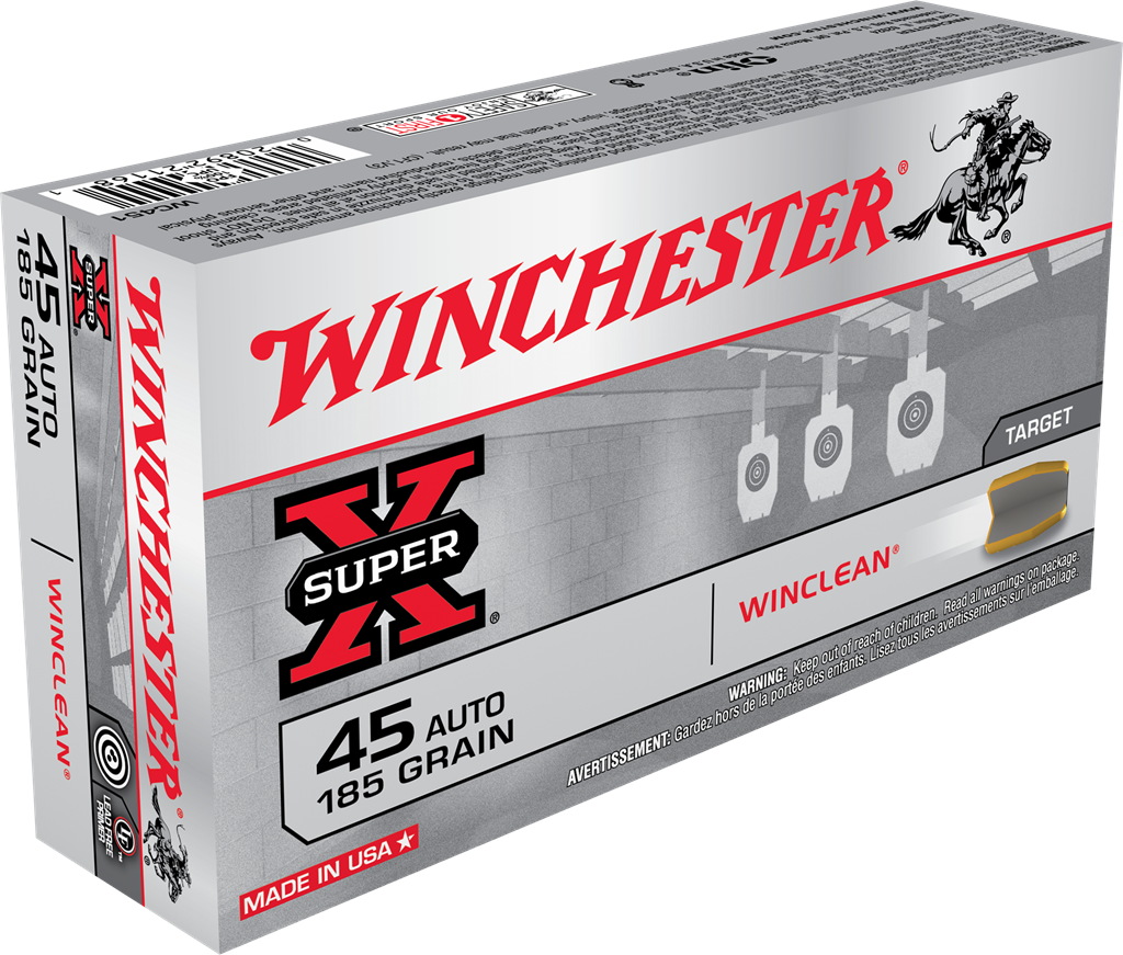 Winchester Ammo Super X, Win Wc452 45 230 Bebwcln 50/10