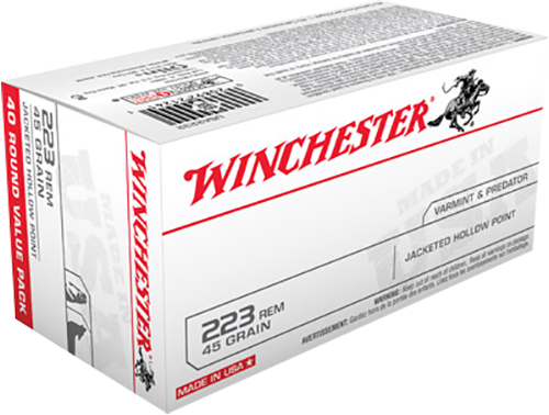 Winchester Ammo Usa, Win Usa2232 223 45 Jhp 40/10