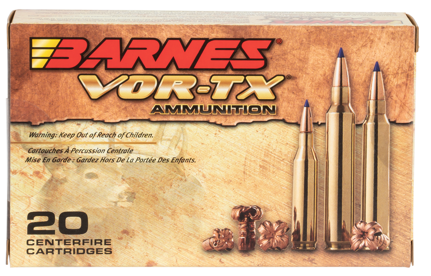 Barnes Bullets Vor-tx, Brns 21524 Bb270w1 270 130 Ttsx Bt 20/10
