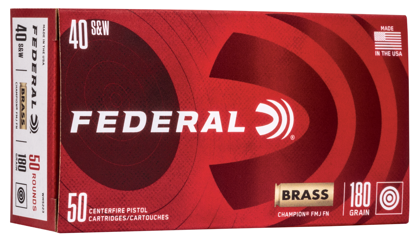 Federal Champion, Fed Wm5223 Champ 40 180 Fmj 50-20