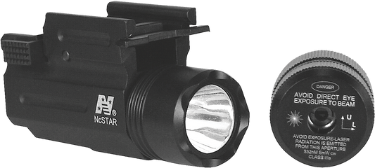 Ncstar Green Laser/flashlight, Nc Aqptflg       Grn Las Cmpt