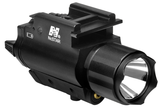 Ncstar Flashlight/laser, Nc Aqpfls        Red Las W/120 Lum Light