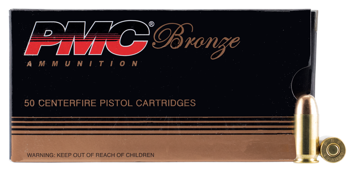 Pmc Bronze, Pmc 45a 45acp 230 Fmj Tgt 50/20