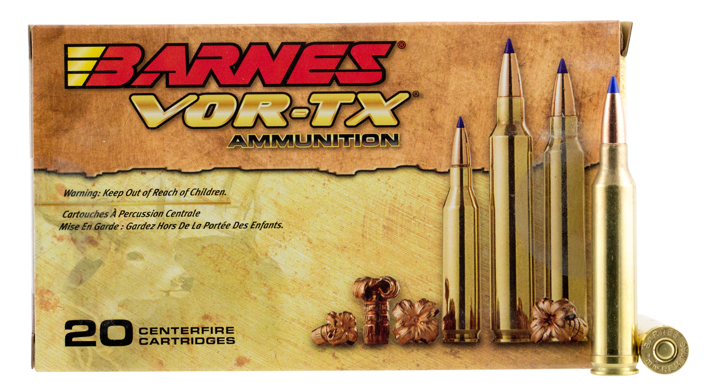 Barnes Bullets Vor-tx, Brns 21563 Bb7mm3 7mmrem 150 Ttsx Bt 20/10