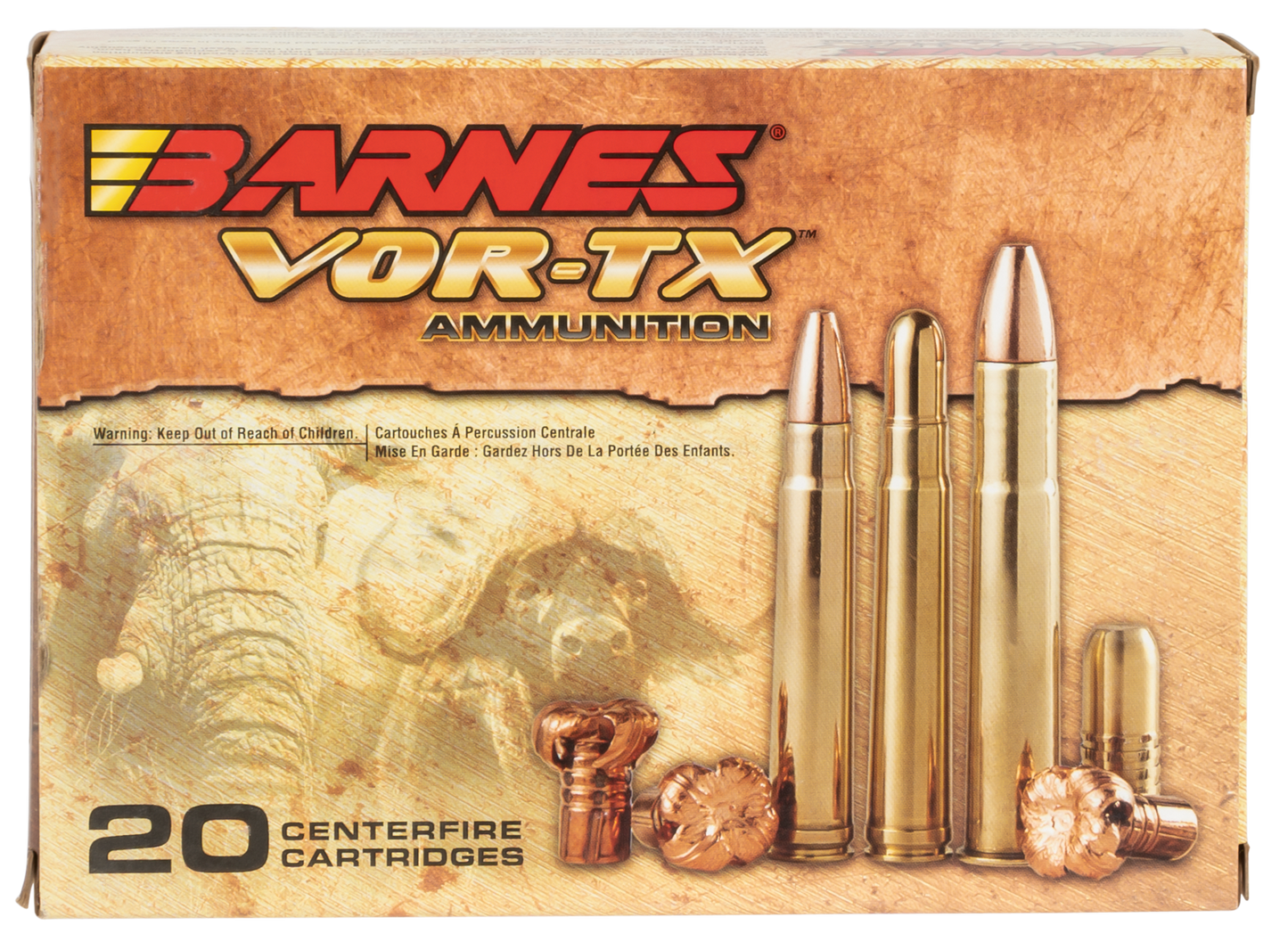 Barnes Bullets Vor-tx Safari, Brns 22033 Bb500ne2 500nitro 570 Solrn 20/10