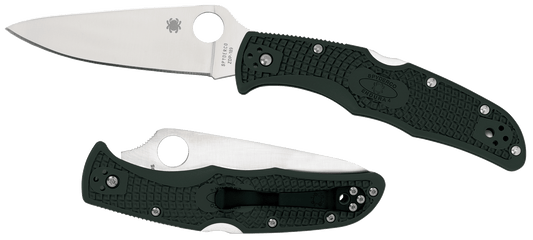 Spyderco Endura 4, Spy C10fpgr    Endura 4 Green Fg Gr/pln