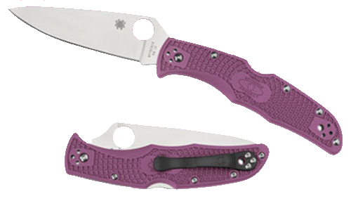 Spyderco Endura 4, Spy C10fppr    Endura Flt Grd Prpl  Pln