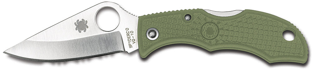 Spyderco Ladybug 3, Spy Lfgp3 Ladybug Foliage Green Pln