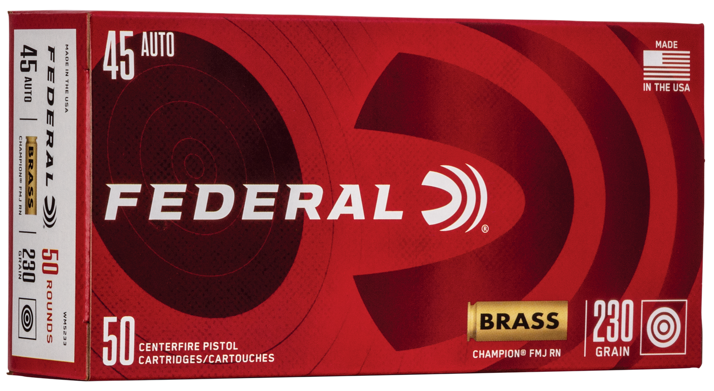 Federal Champion, Fed Wm5233 Champ 45 230 Fmj 50/20