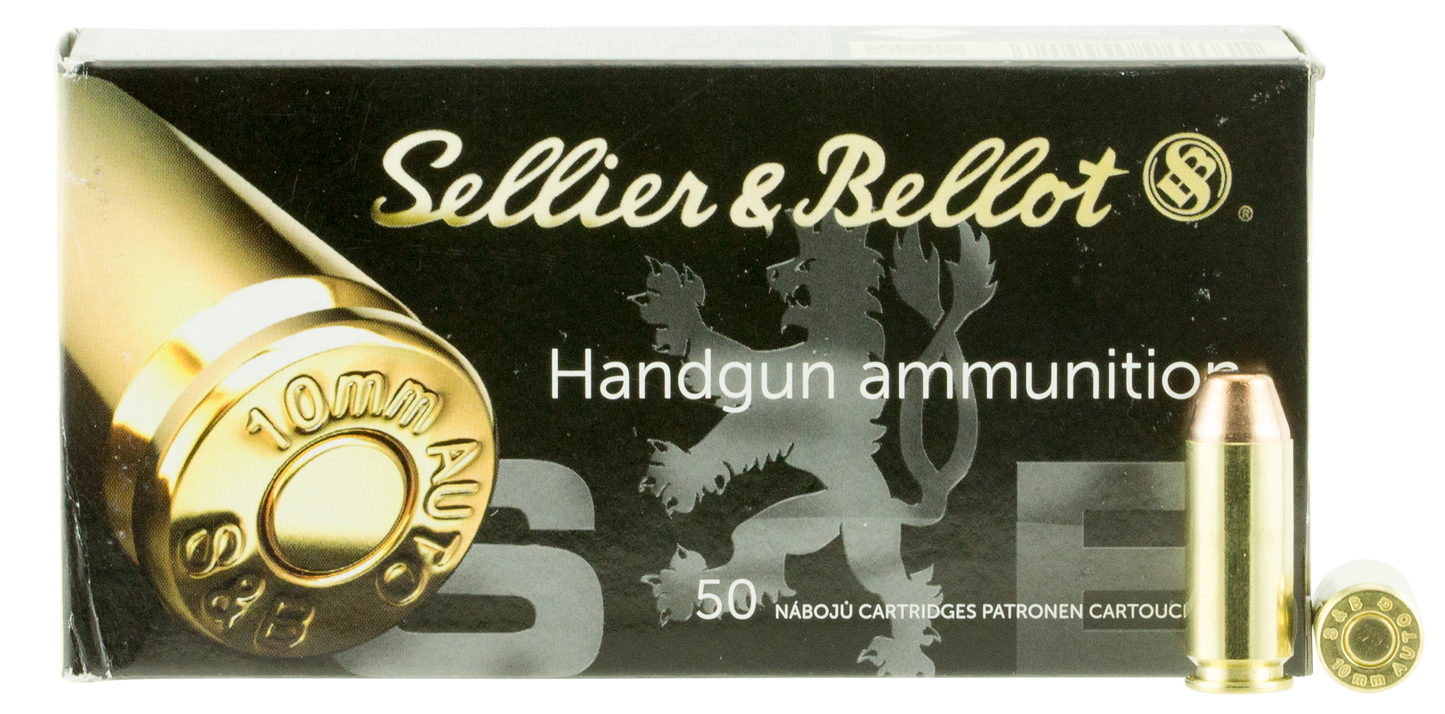 Sellier & Bellot Handgun, S&b Sb10a 10mm 180 Fmj 50/20
