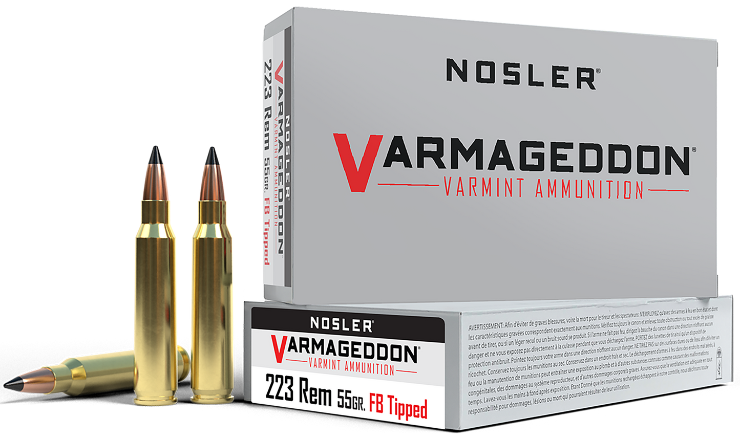 Nosler Varmageddon, Nos 65145 223 55 Fbt 20/20