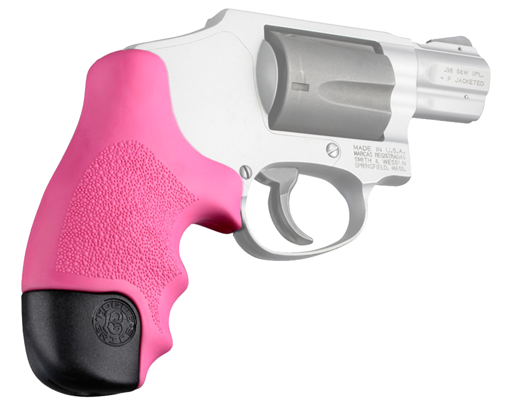 Hogue Overmolded Tamer, Hog 60027 Grip Sw J Bodygrd Tamer Pink