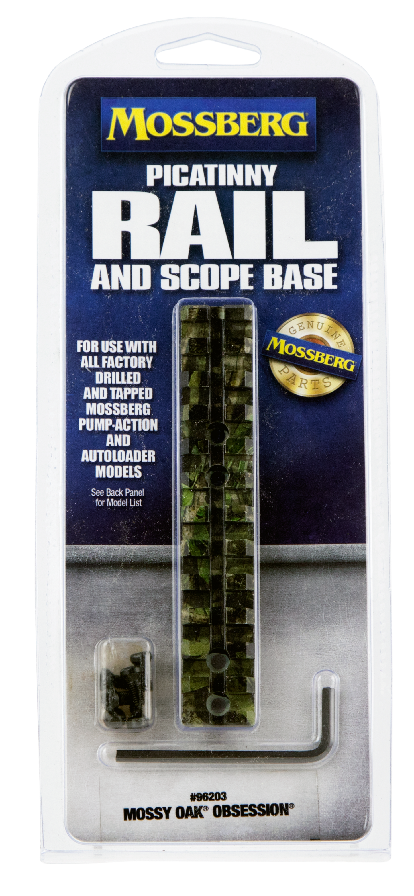 Mossberg Picatinny Rail, Moss 96203 Pictinny Rail Moo