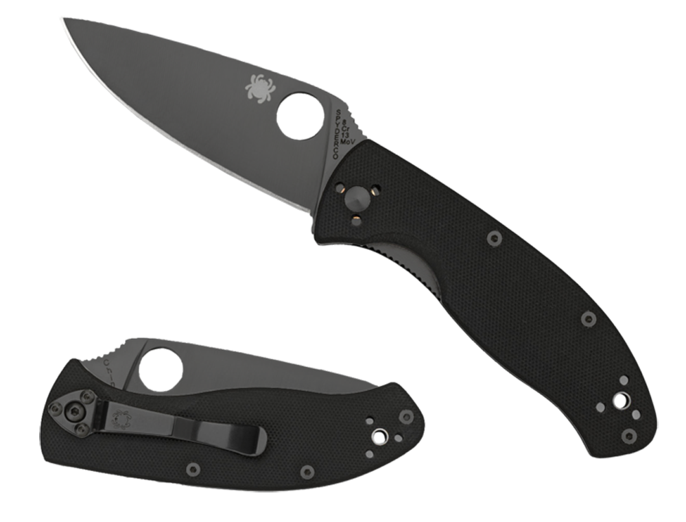 Spyderco Tenacious, Spy C122gbbkps Tenacious G10 Hndl Ser