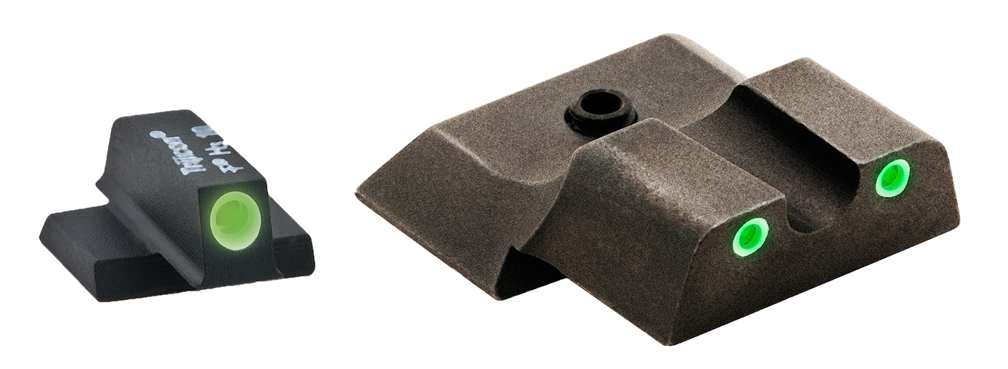 Ameriglo Classic 3-dot, Amer Sw145 Night Sts Sw Shield 3d Grn/grn