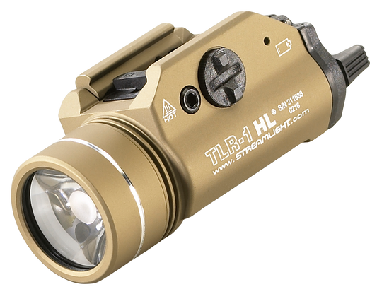Streamlight Tlr-1 Hl, Stl 69266  Tlr1  Hl Weaponlight Fde