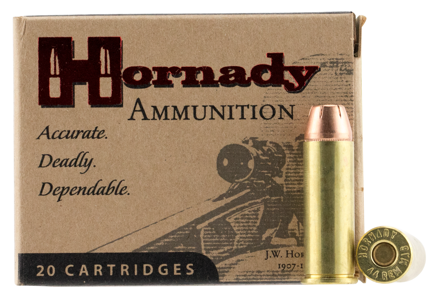 Hornady Custom, Horn 9085 44mag 240 Jhp Xtp 20/10