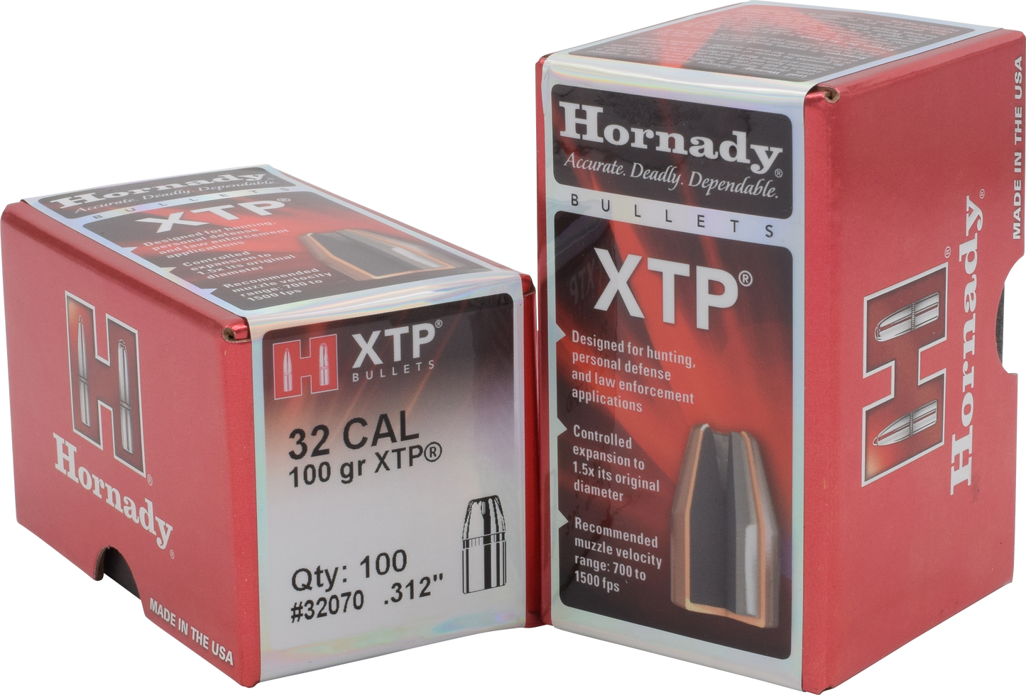 Hornady Xtp, Horn 32070 Bull .312 100 Hpxtp 100/25