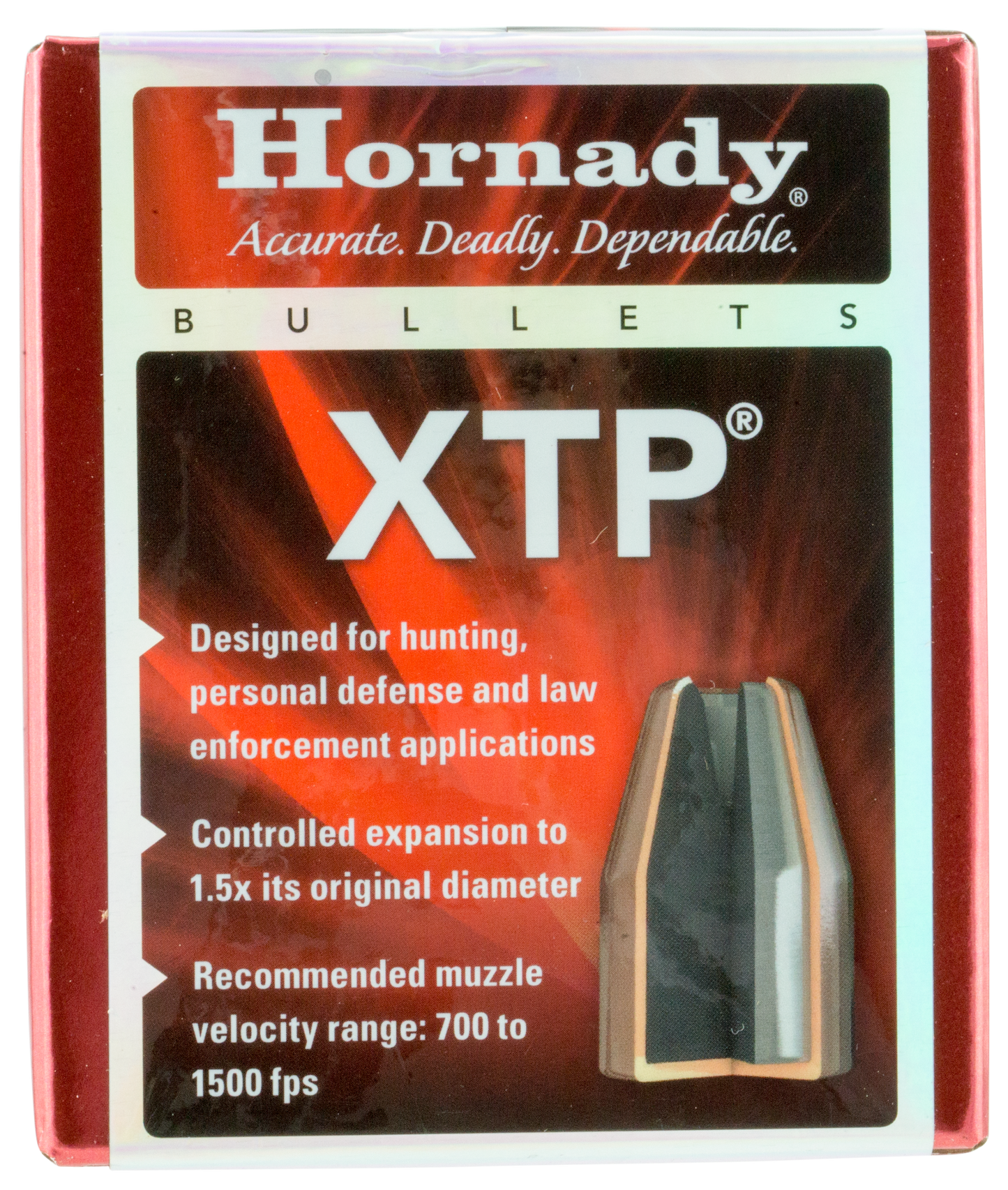 Hornady Xtp, Horn 45200 Bull .452 250 Hpxtp 100/15