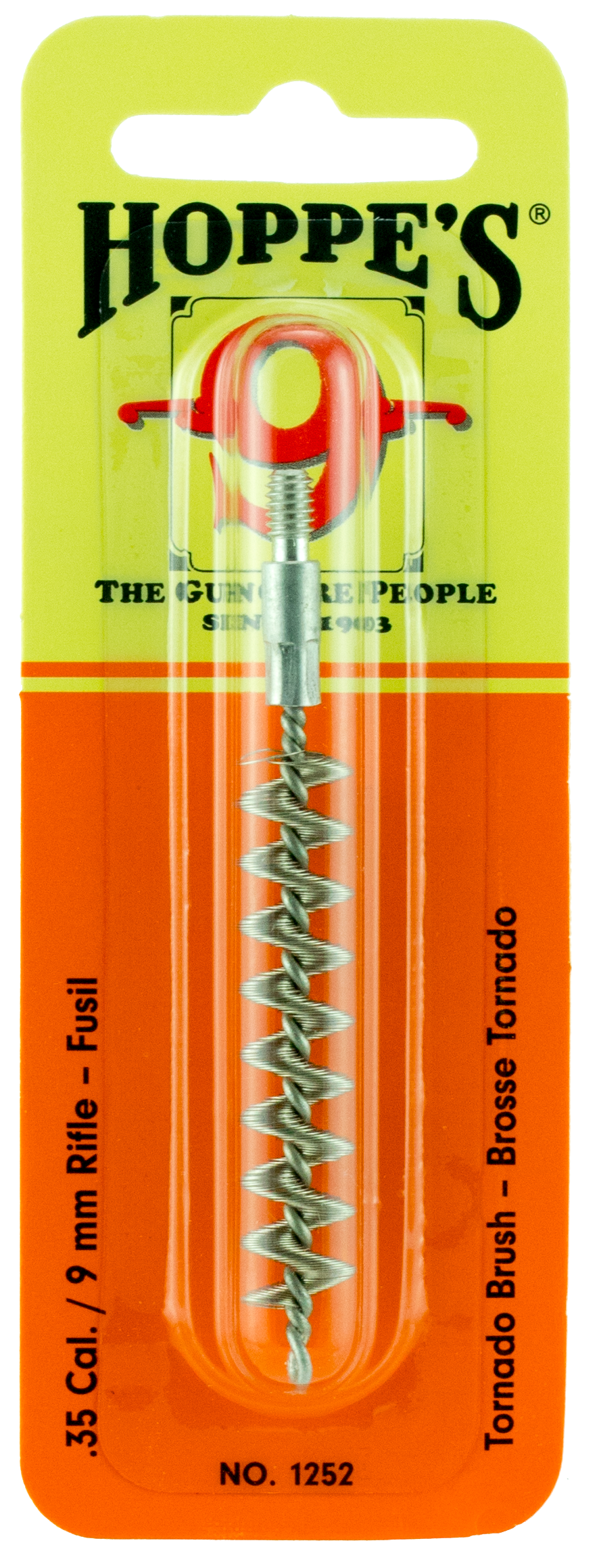 Hoppes Tornado Brush, Hop 1252 Tornado Brush 35 Cal 10pk