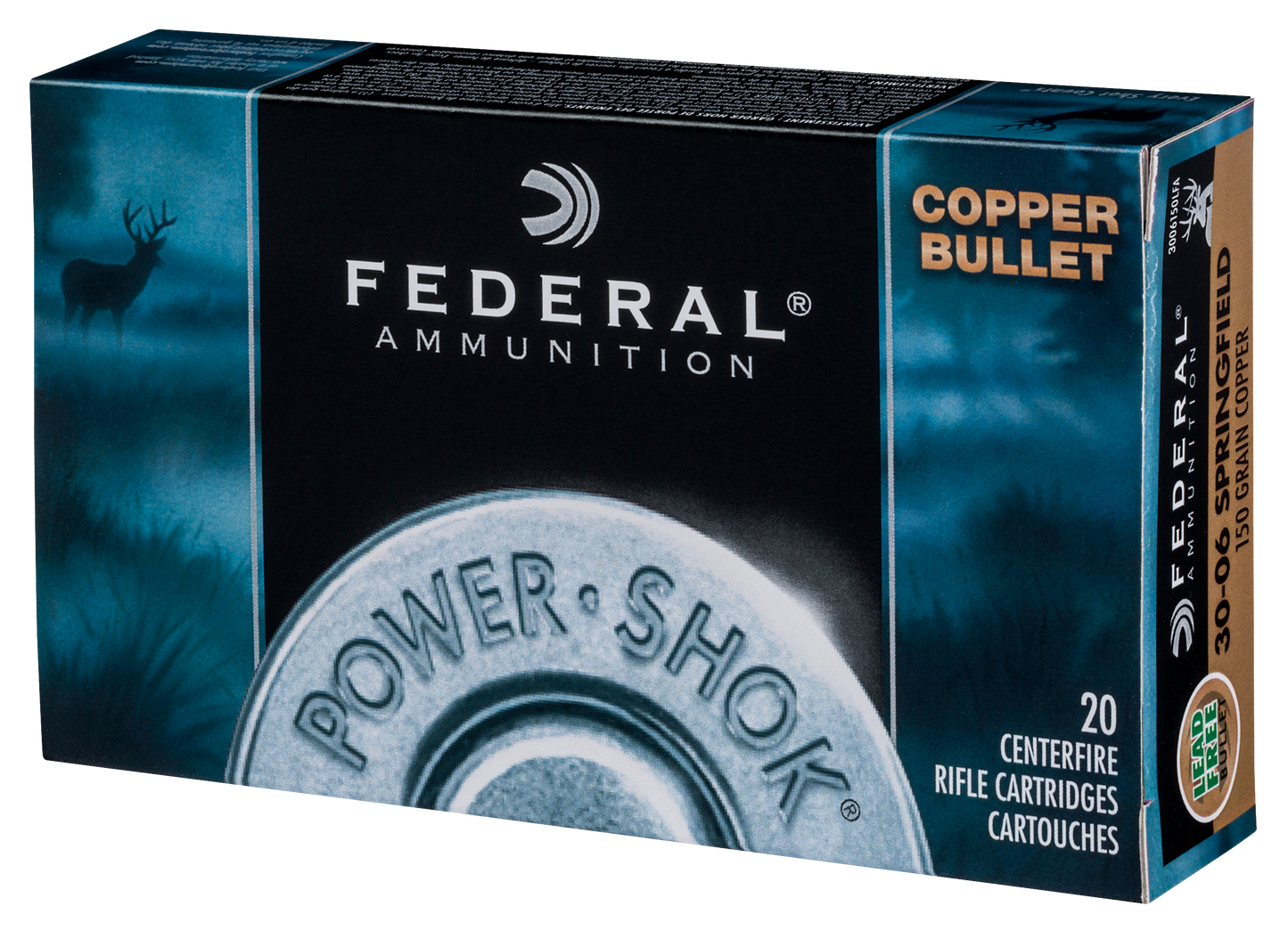 Federal Power-shok, Fed 3006150lfa 3006 150 Copvar 20/10