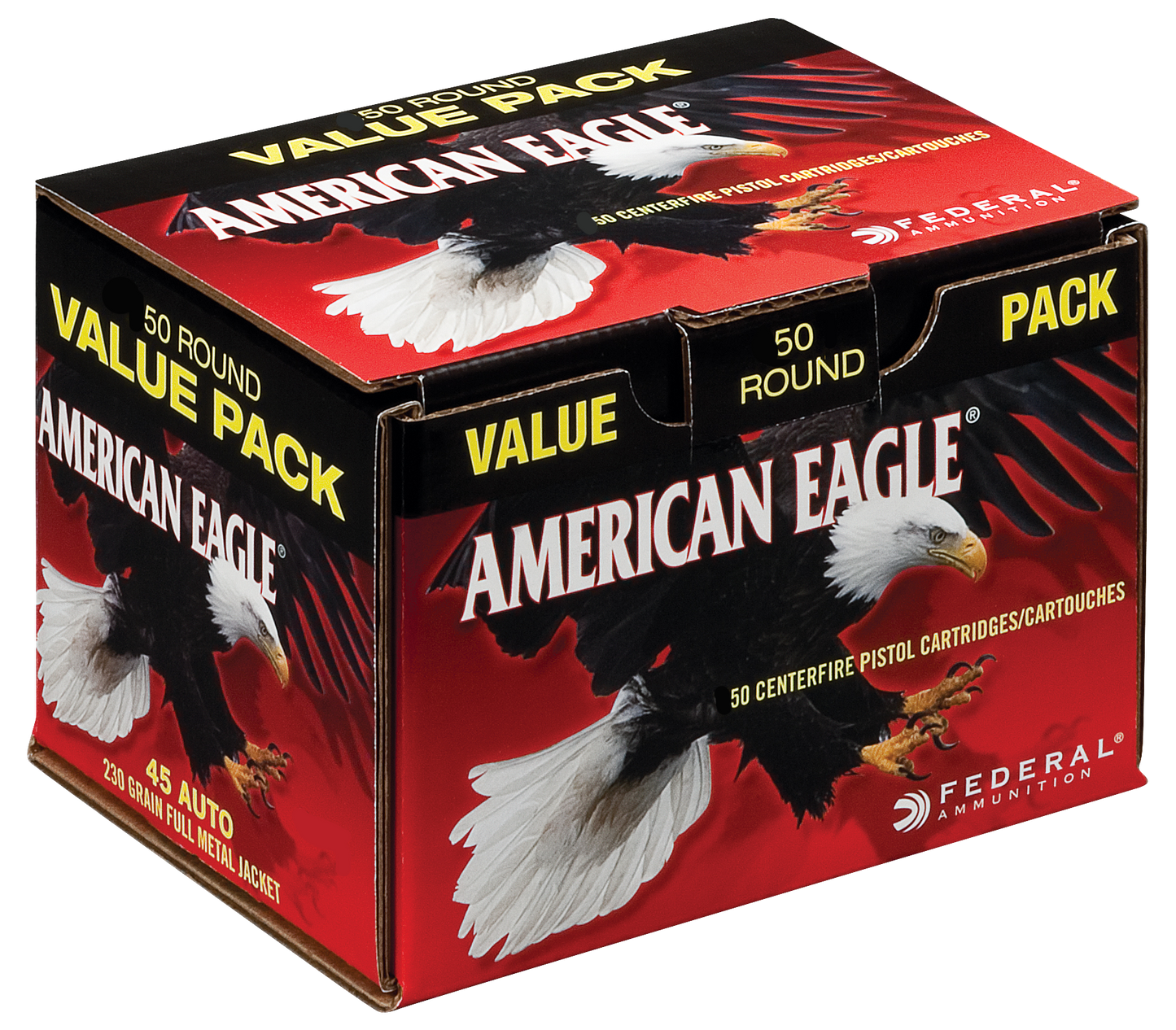 Federal American Eagle, Fed Ae45a50 45 230 Fmj 50/10