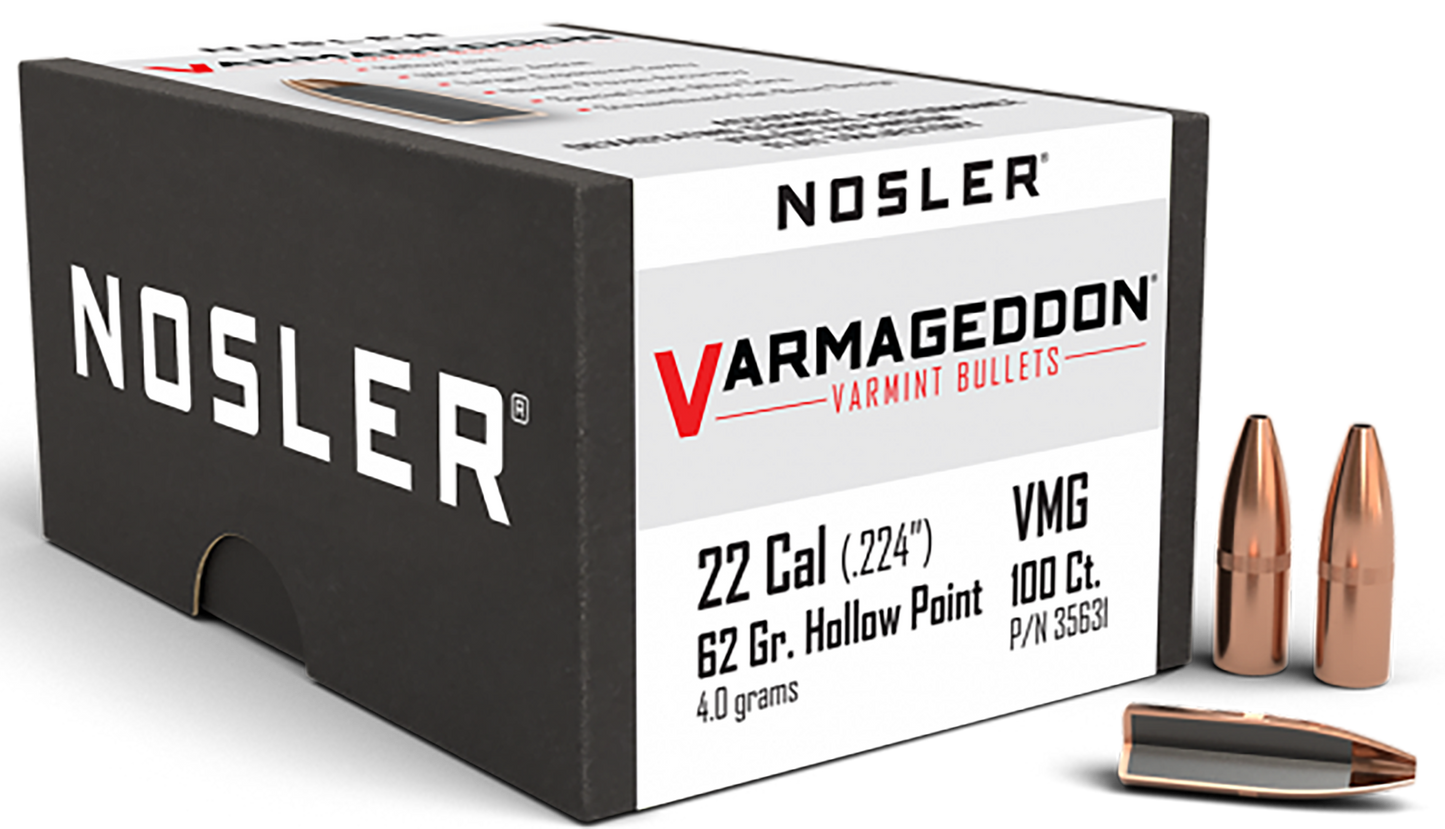Nosler Varmageddon, Nos 35631 Varmageddon 22 62 Fbh 100