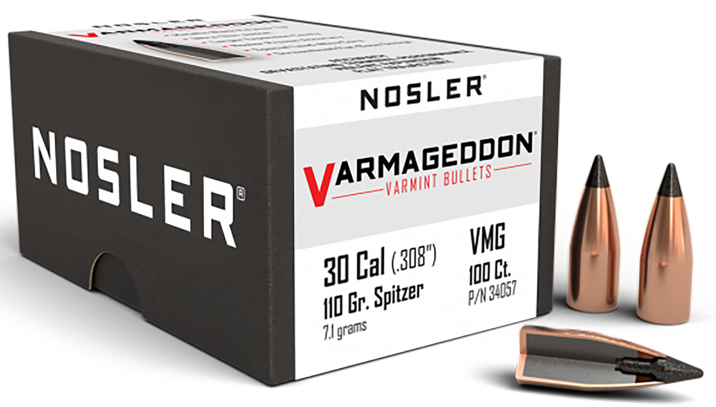 Nosler Varmageddon, Nos 34057 Varmageddon 308 110 Fbt 100
