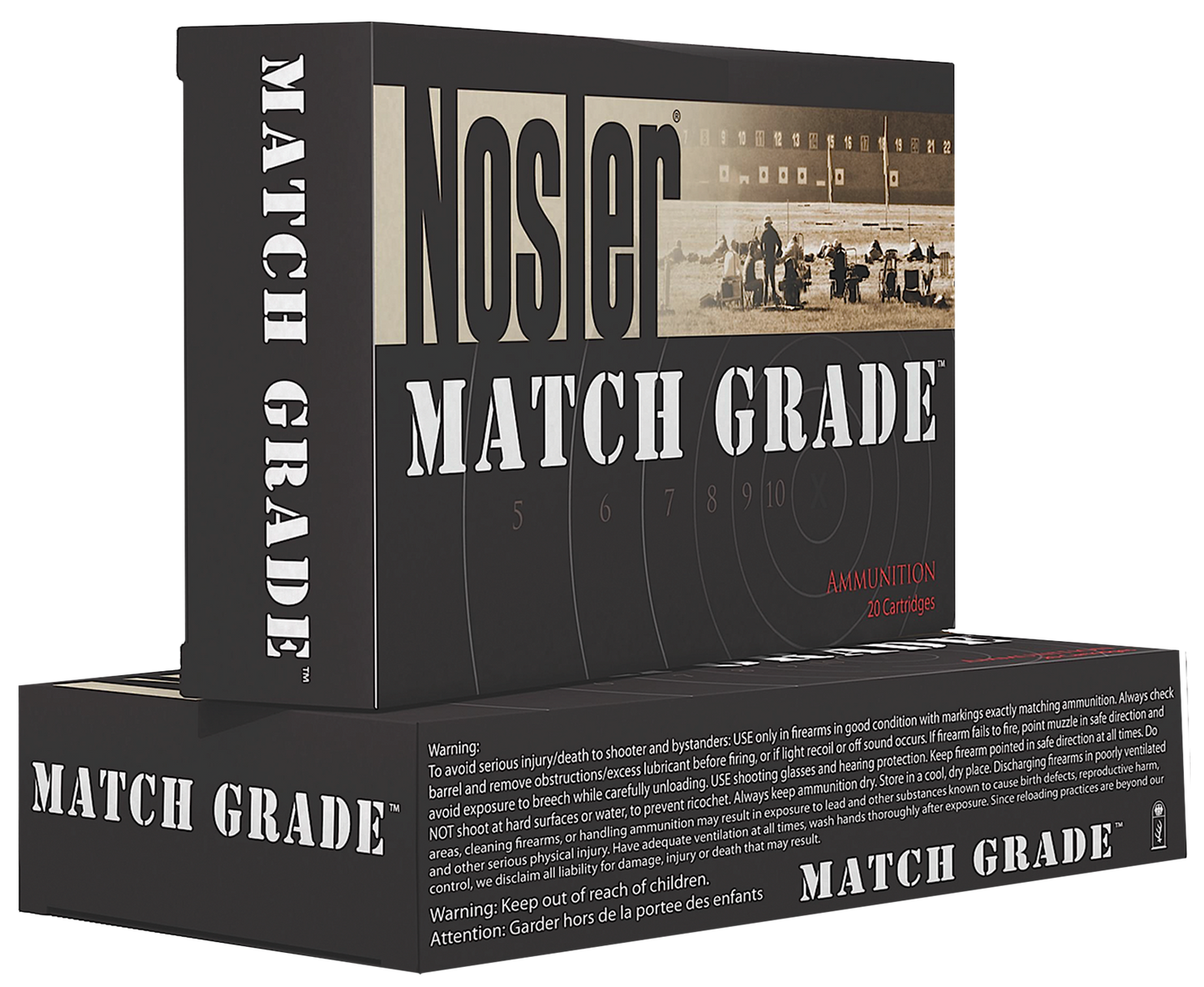 Nosler Match Grade, Nos 51017 Match Hg 9mm+p 115 Jhp 50/10
