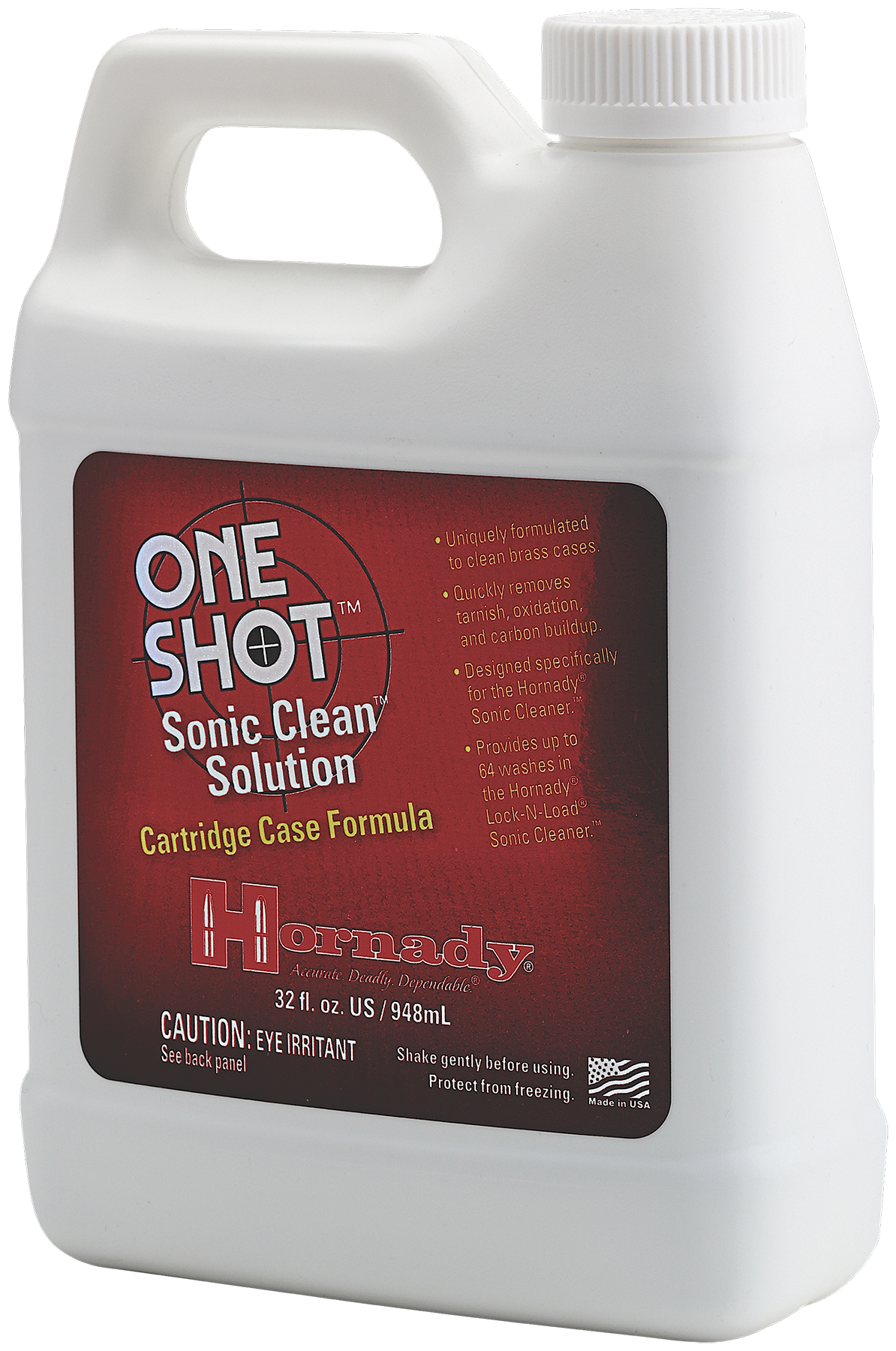 Hornady One Shot, Horn 043360 Lnl Sonic Gun Solution Qt