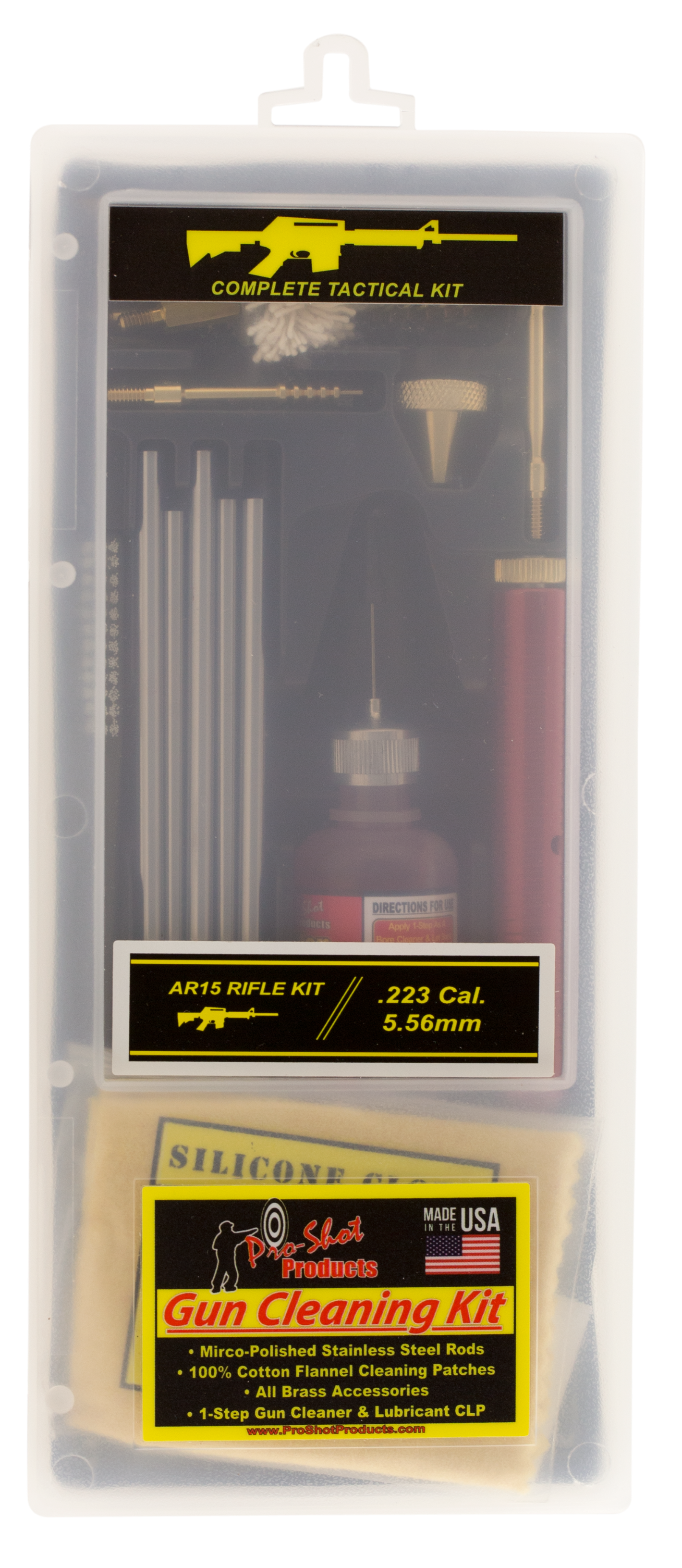 Pro-shot Classic Box Kit, Proshot Ar223kit Ar15 Tacticl Cln Kit