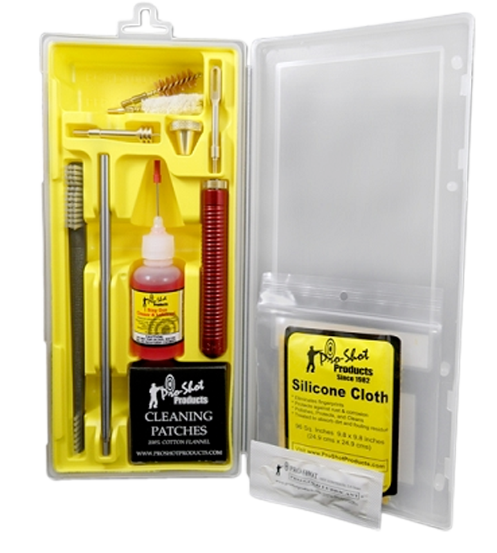 Pro-shot Classic Box Kit, Proshot P45kit 45cal Pistol Cln Kit