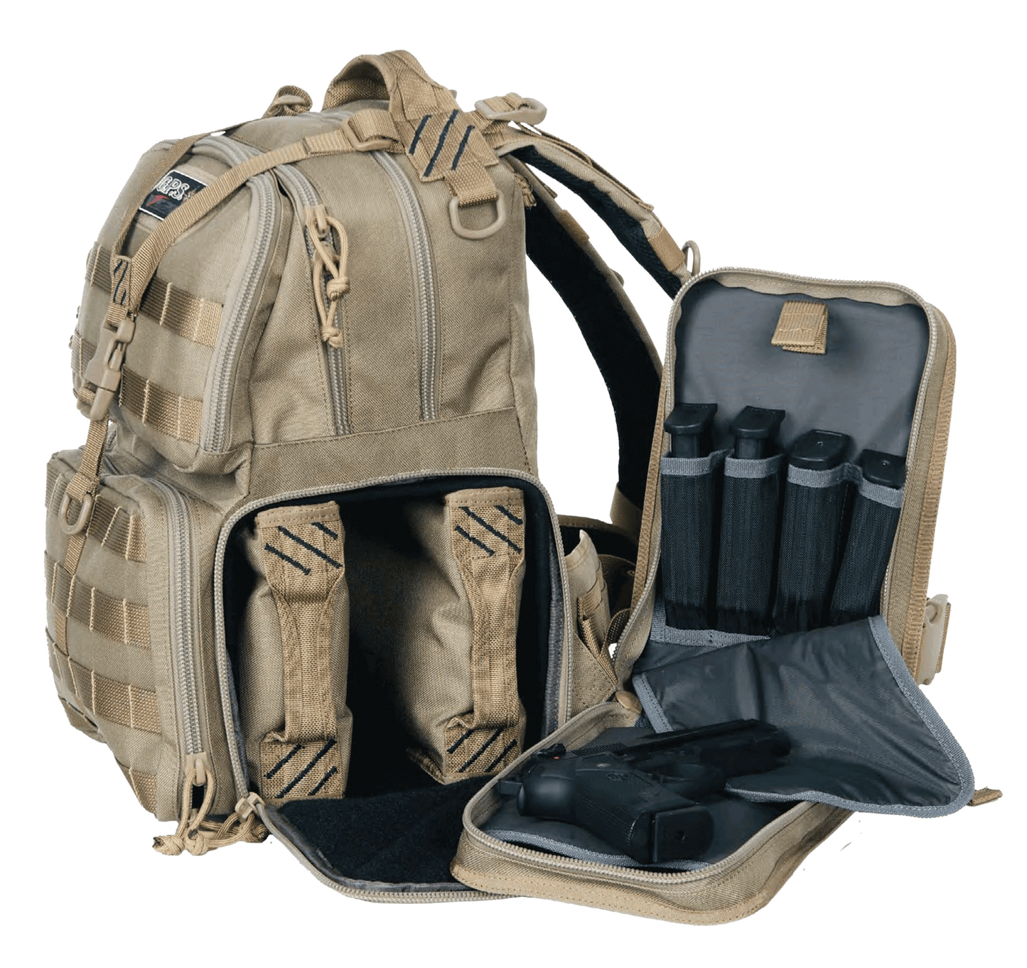 G*outdoors Tactical Range, Goutdoor T1612bpt Tact Range Bp Tan