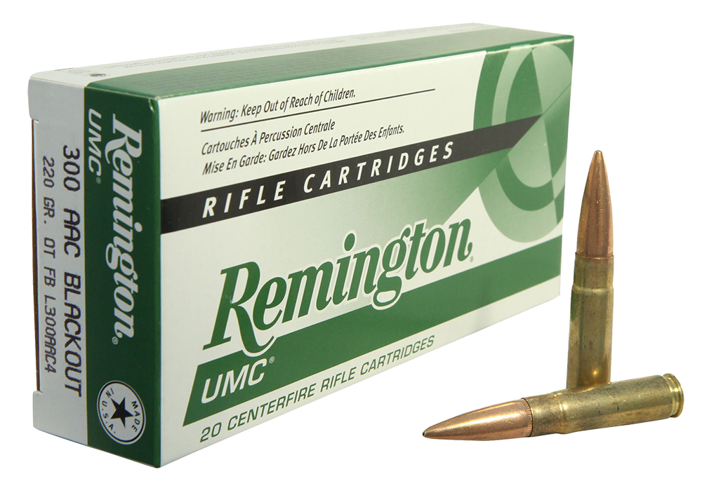 Remington Ammunition Umc, Rem 21422 L300aac4 Umc 300bo 220 Otfb 20/10