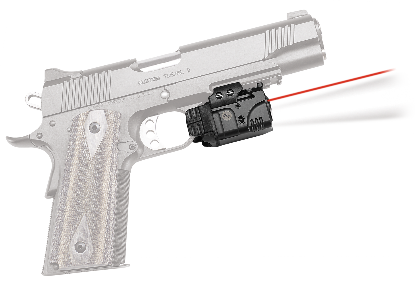 Crimson Trace Rail Master Pro, Crim Cmr205 Rail Master Led-red Laser