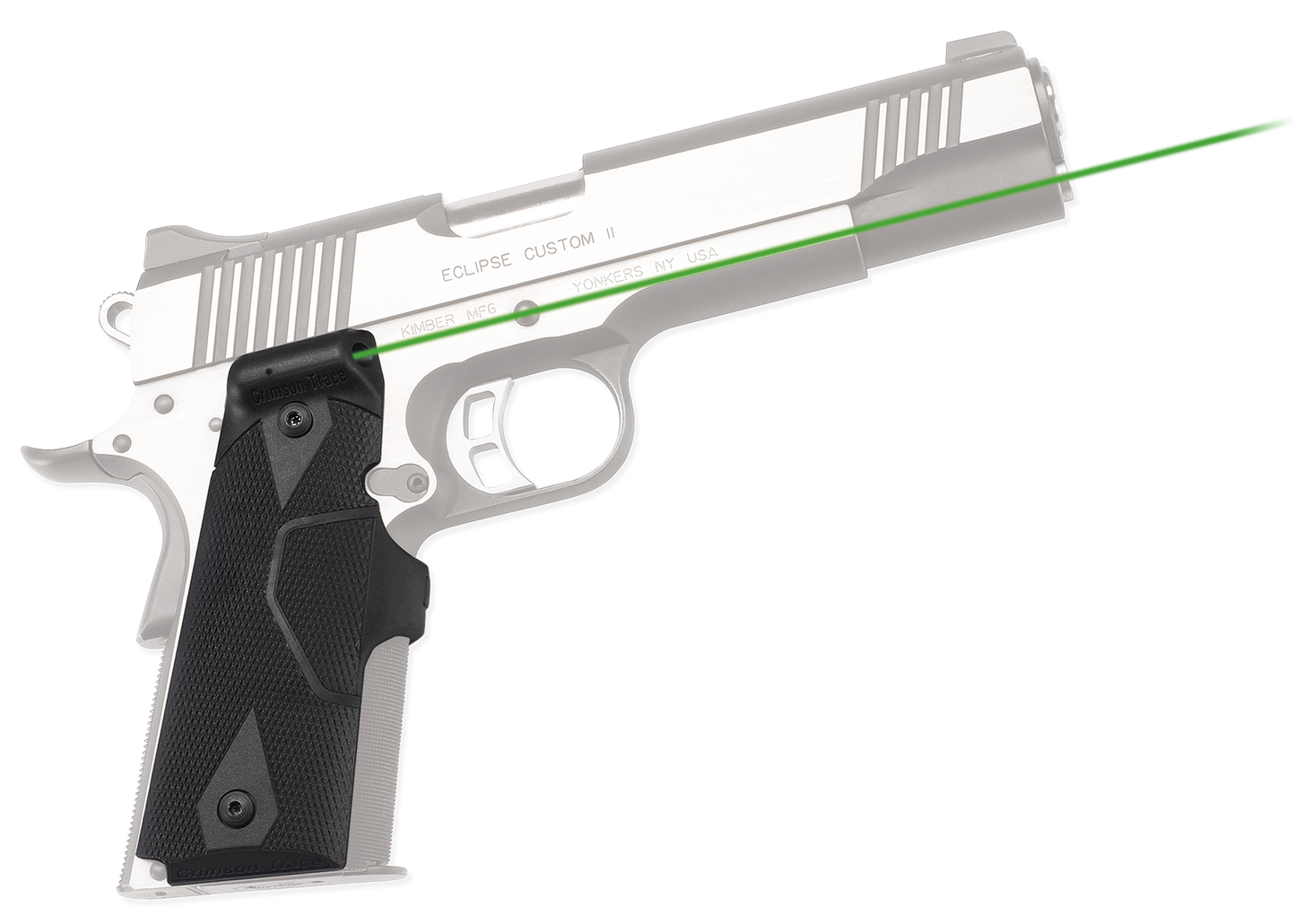 Crimson Trace Lasergrips, Crim Lg401g Lasergrips 1911 Green Laser