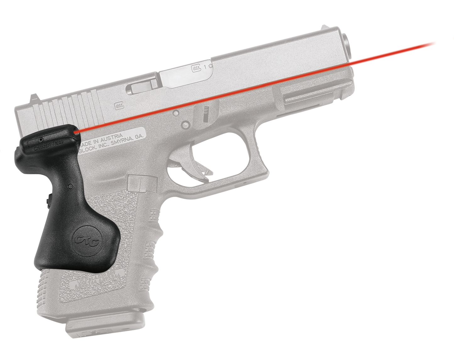 Crimson Trace Lasergrips, Crim Lg639 Lasergrips Glk G3 19/23