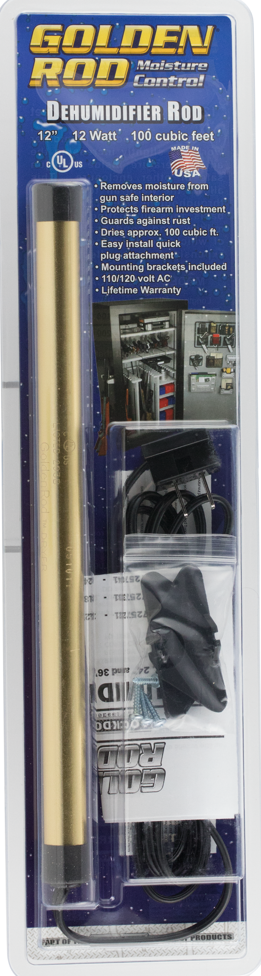 Golden Rod Golden Rod, Lockdown 725721 Goldenrod 12in Dehumidifier