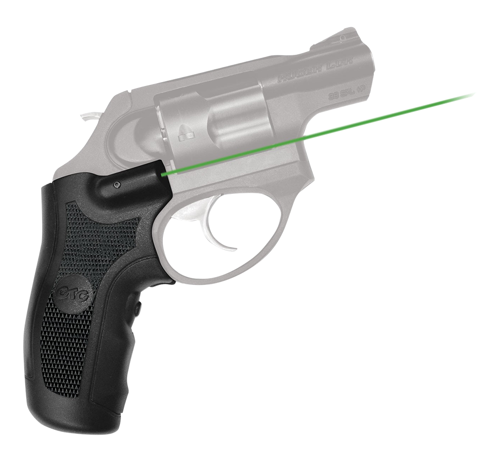 Crimson Trace Lasergrips, Crim Lg415g Lasergrips Rug Lcr/lcrx Green
