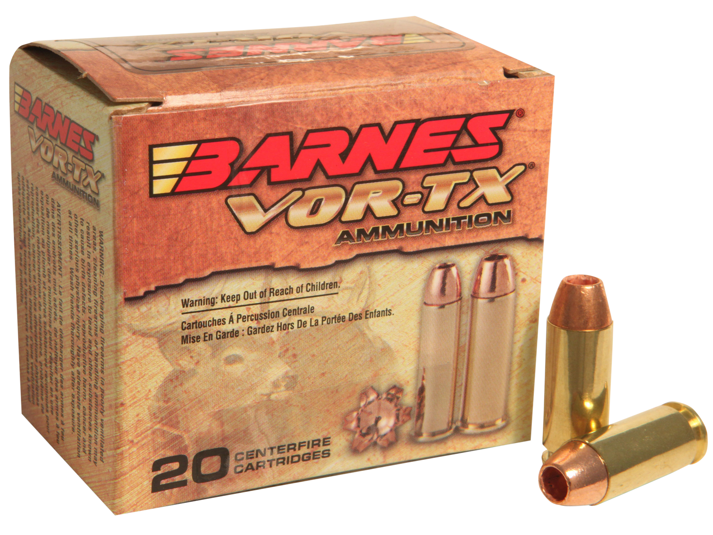 Barnes Bullets Vor-tx, Brns 31180 Bb10mma1 10mm 155 Xpb 20/10