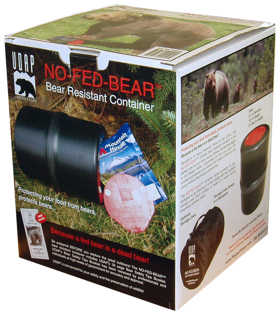 Udap No-fed-bear, Udap Brc No-fed-bear Food Container