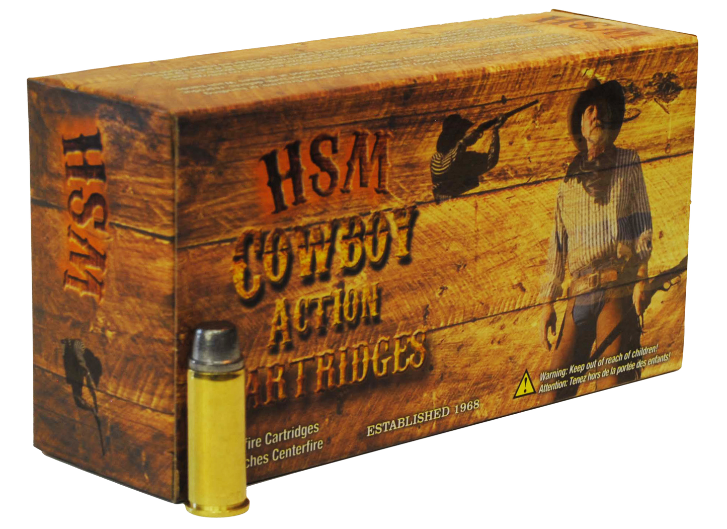 Hsm Cowboy Action, Hsm 44m11n 44mag 200 Rnfp 50/10
