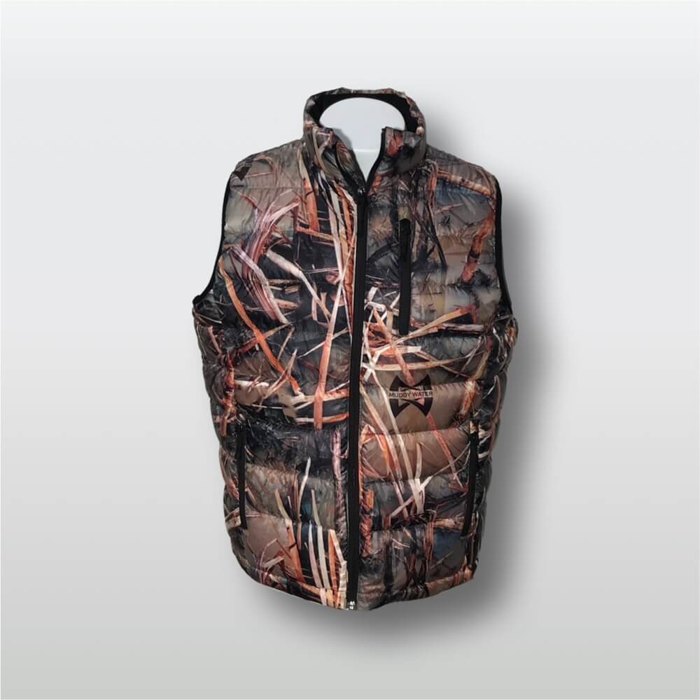 Muddy Water Tri-Zone Heated Down Vest - Classic - Classic, XXL