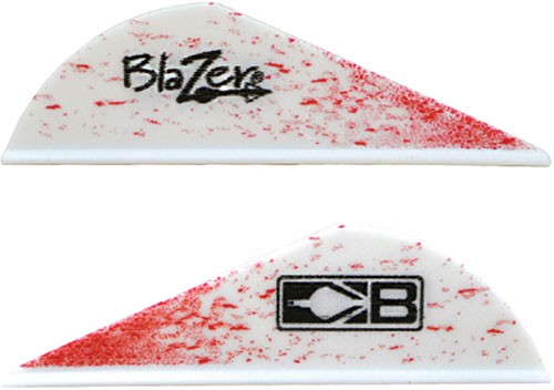 Bohning Blazer Vanes True - Color 2" Blood Splatter 100pk